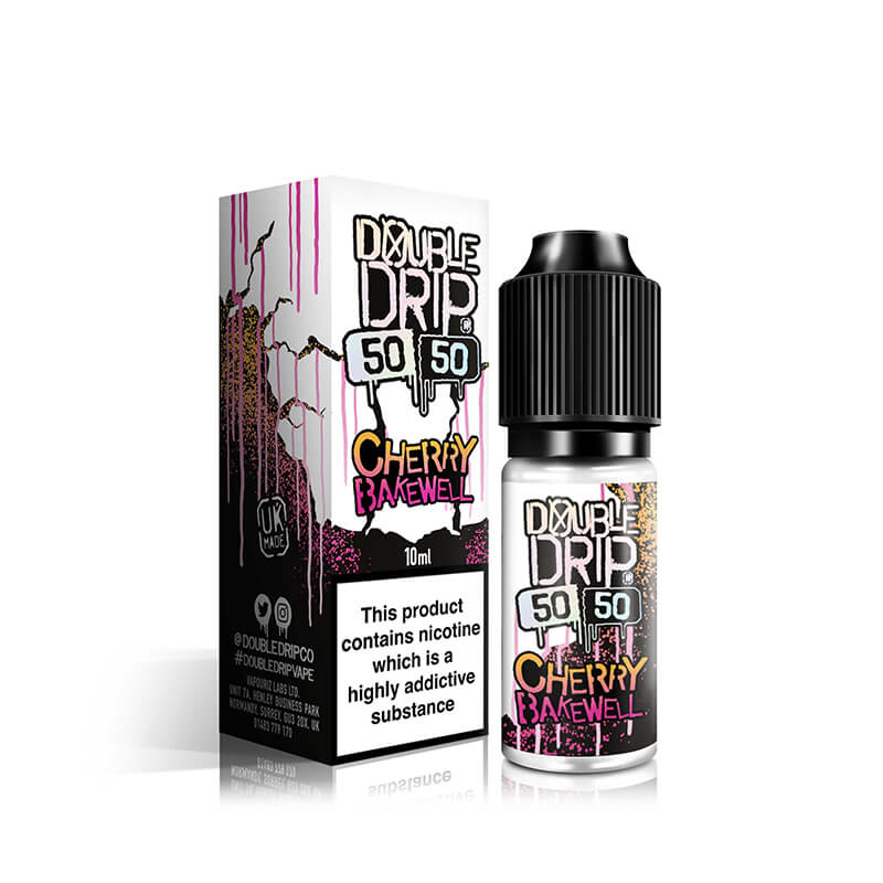 50 50 cherry bakewell double drip eliquid 10ml