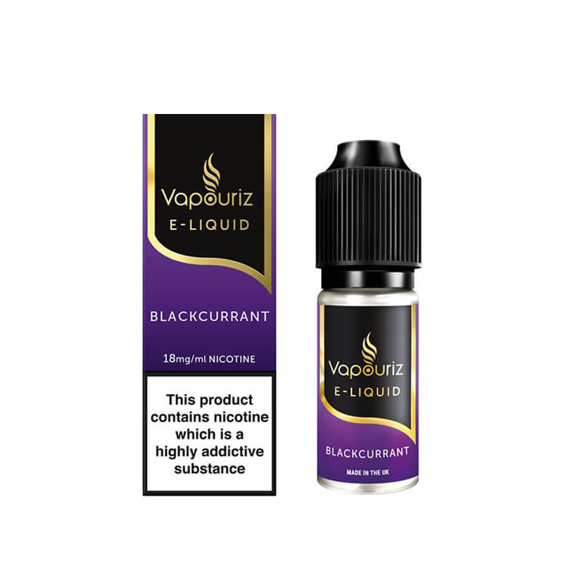 Just Vape Wholesale Premium Blackcurrant E-Liquid 10ml