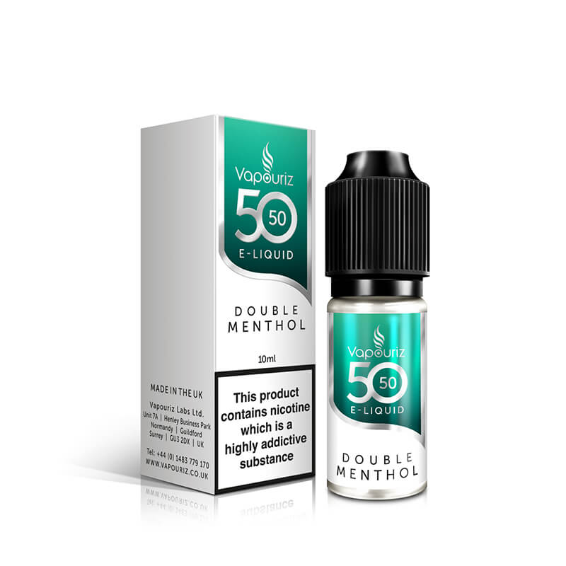 Just Vape Wholesale 50/50 Double Menthol 10ml