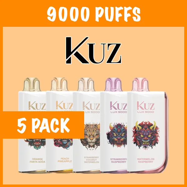 5 Pack - KUZ Ultra 9000 Puffs