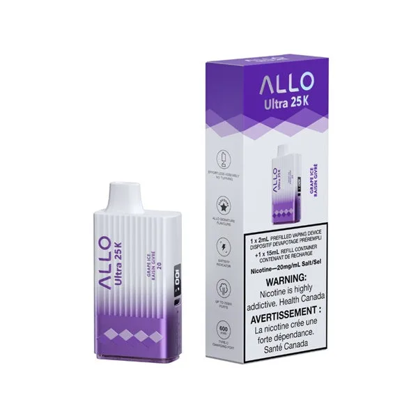 Allo Ultra 25K - Grape Ice