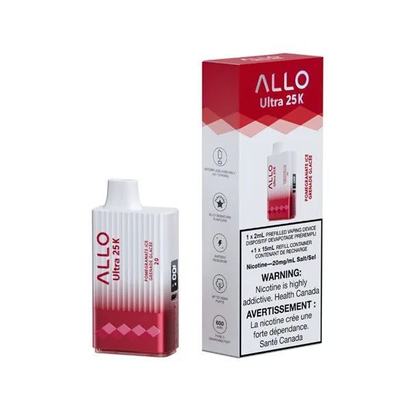 Allo Ultra 25K - Pomegranate Ice