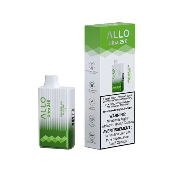 Allo Ultra 25K - Strawberry Kiwi