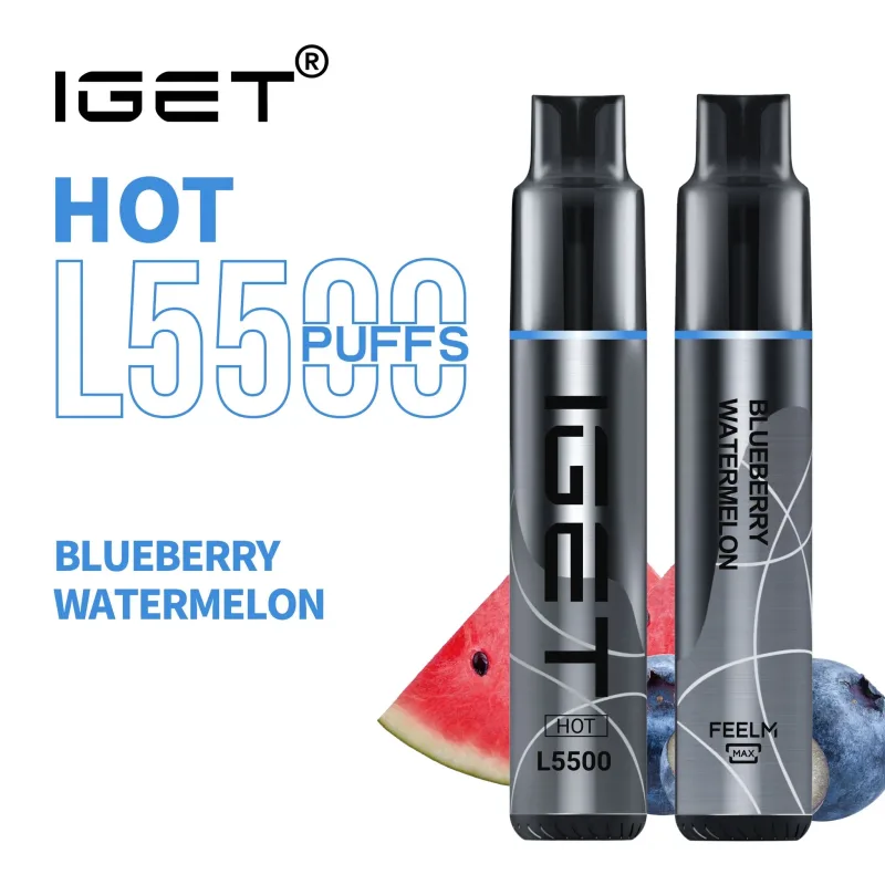 Blueberry Watermelin - IGET Hot - 5500 Puffs