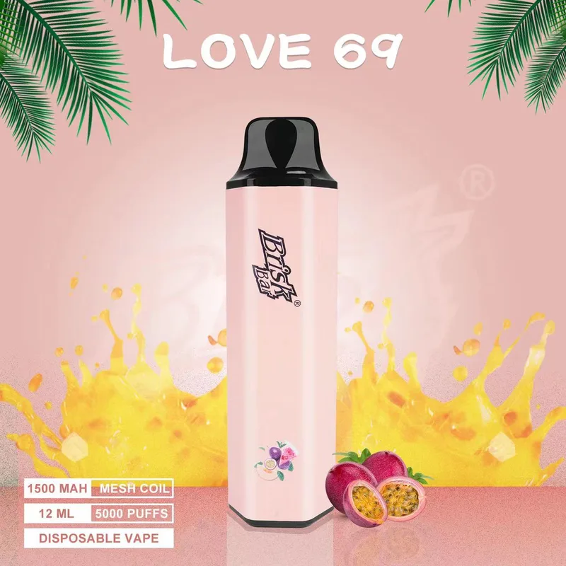 Brisk Bar Love 69 - 5000 Puffs