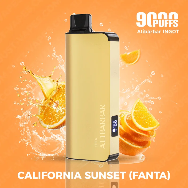 California Sunset (fanta) - Alibarbar Ingot - 9000 Puffs
