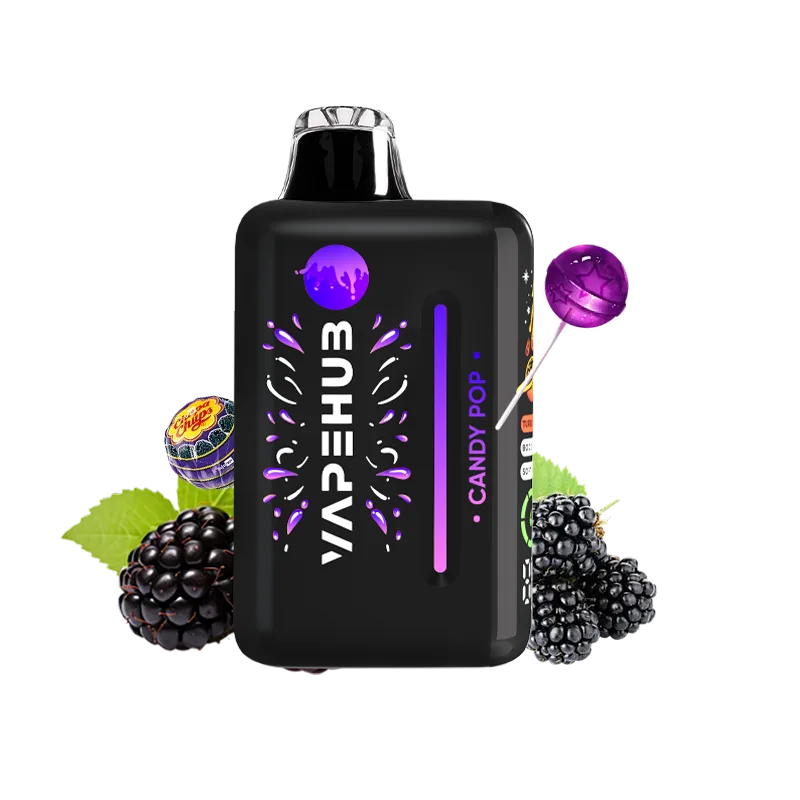 Chupa Chups Blackberry - Vapehub Ultra 20000