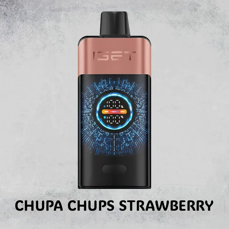 Chupa Chups Strawberry - IGET One - 12000 Puffs