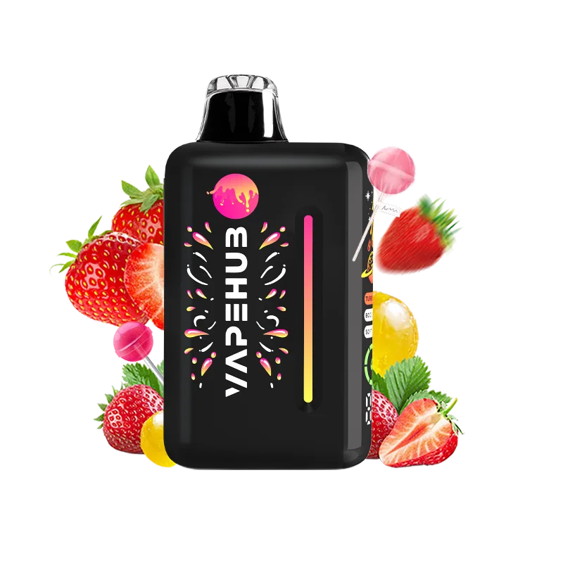 Chupa Chups Strawberry - Vapehub Ultra 20000