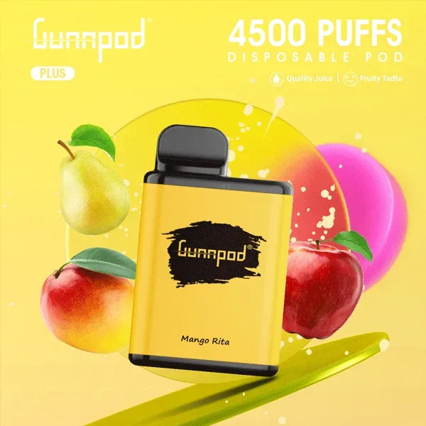 Gunnpod Plus Mando Rita - 4500 Puffs