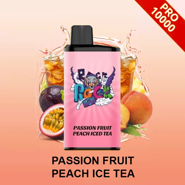 Passion Fruit Peach Ice Tea - IGET Bar Pro - 10000 Puffs