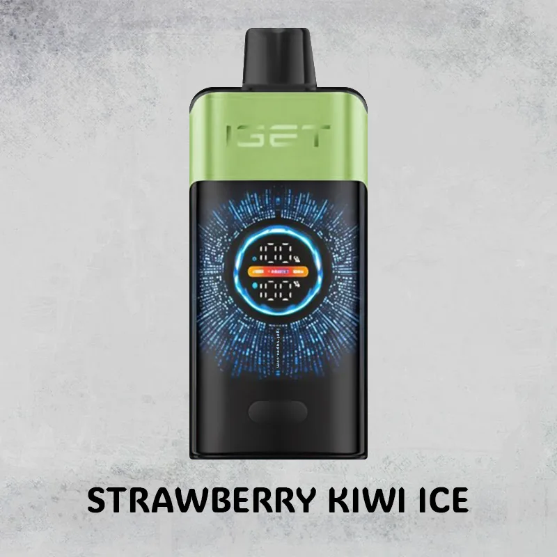 Strawberry Kiwi Ice - IGET One - 12000 Puffs