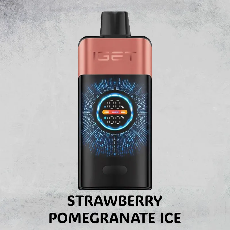 Strawberry Pomegranate Ice - IGET One - 12000 Puffs