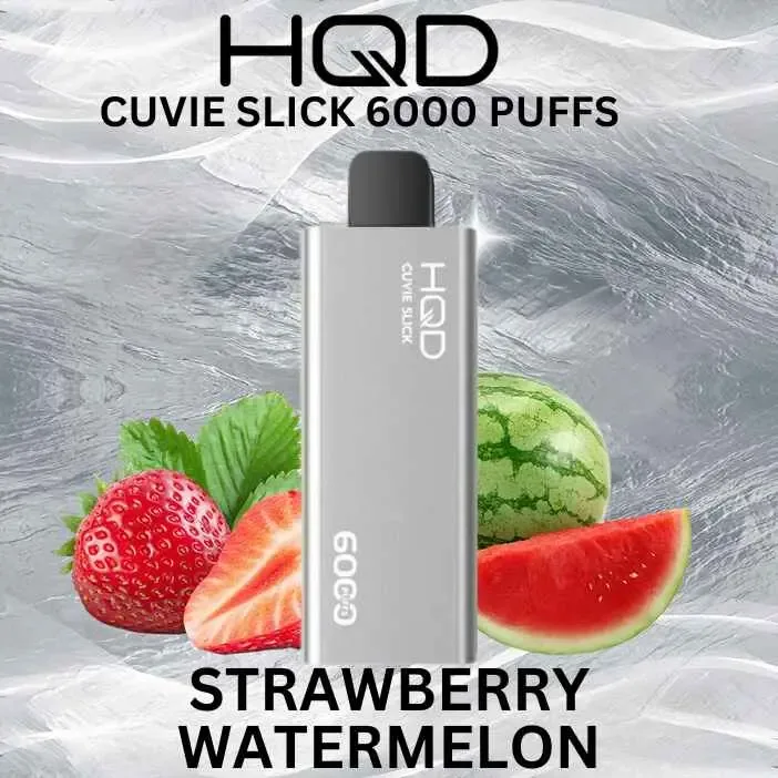 Strawberry Watermelon - HQD Slick - 6000 Puffs